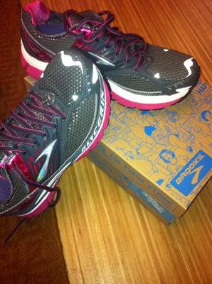 My first pair of Brooks, me likey