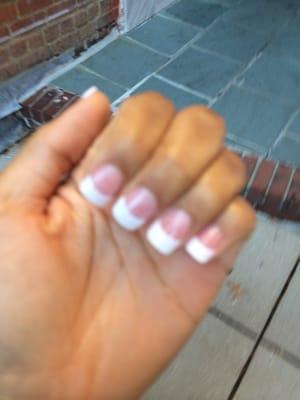 My nails done by Sammy