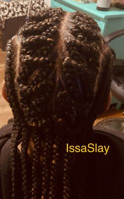 Feed-in braids