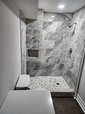 Bathroom in basement