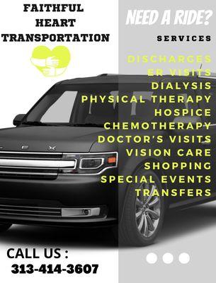 Faithful Heart Wellness Transportation