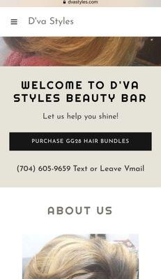 dvastyles.com
 Book Services or Shop Today