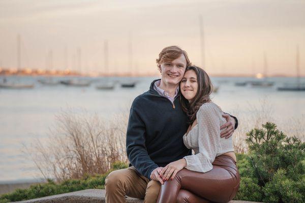 Couples Portrait Session - Boston Harbor - 11/20/2020