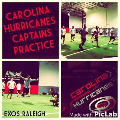 Carolina Hurricanes Captains Practice