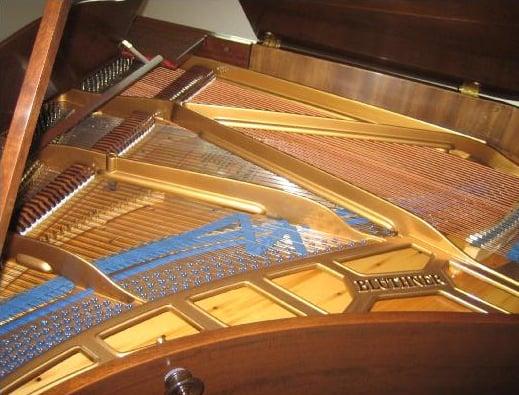 Our 1930 Blüthner that belonged to Brice's Great Uncle. It was fully restored for our new music studio, which opened in 2006.