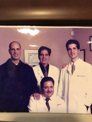 Dr Shaheen with his three brothers