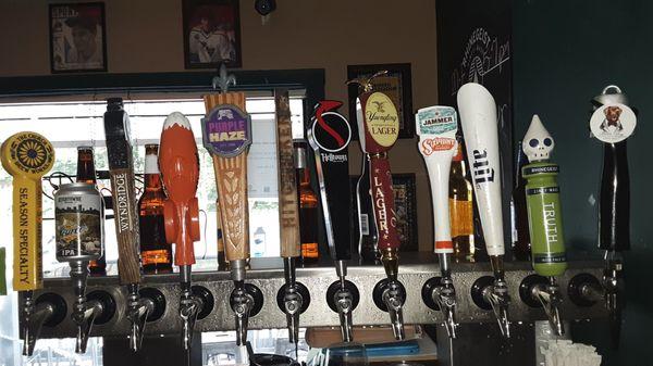 COME JOIN US ON THE PATIO AND ENJOY ONE OF OUR 12 ROTATING TAPS