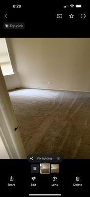 Carpet clean after move out