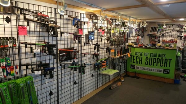 Our Pro-shop is the largest in New Hampshire!