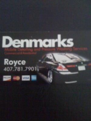 Denmark's Mobile Detailing and Pressure Washing Services logo