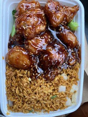 Sesame chicken