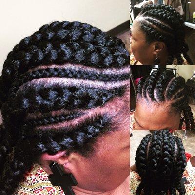 Jumbo braids