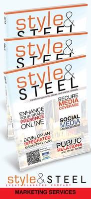 Style & Steel's Marketing Brochure Cover