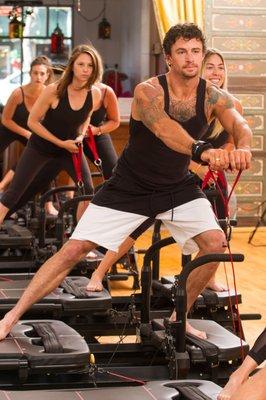 The Lagree Fitness Megaformer engages more muscles than traditional workouts.