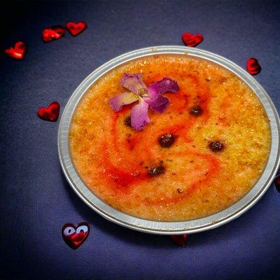 Vanilla Strawberry Creme Brulee