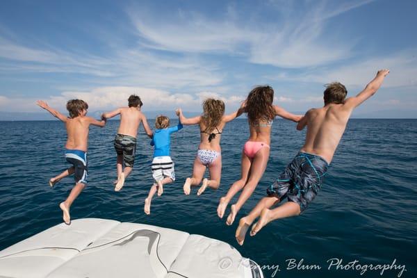 Family Fun on Lake Tahoe