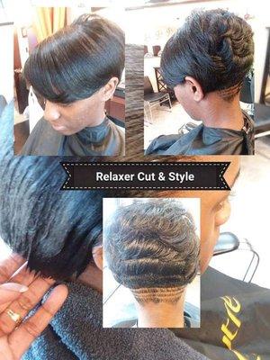 Relaxer Layered Cut & Style