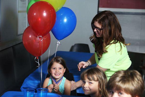 Birthday parties at Boost Gymnastics