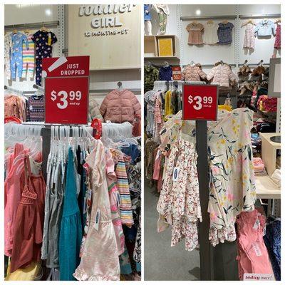 Great summer clearance on kids clothing