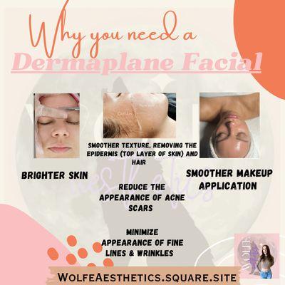 why YOU need a Dermaplane Facial