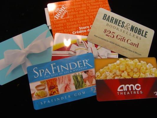 We also pay CASH for your unwanted Gift Cards!