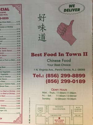 Best Food In Town Chinese Kitchen