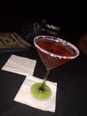 Jolly Rancher Martini