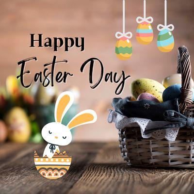 "Easter is the time to celebrate hope and compassion. May you enjoy the day to the fullest!"