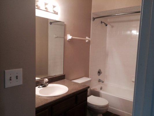 One Bedroom Small Bathroom