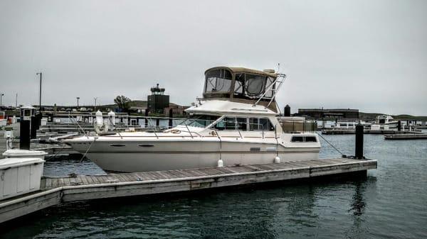 Conveniently docked in Burnham Harbor K dock