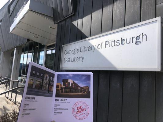 Carnegie Library of Pittsburgh - East Liberty  CLP Passport