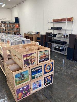 Audio equipment and records