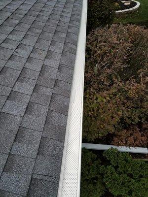 Installation of gutter guards