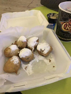 Fried oreos