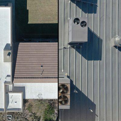 Residential and Commercial roof inspections