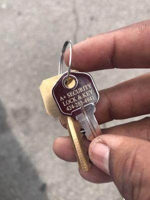 A+ Security Lock & Key