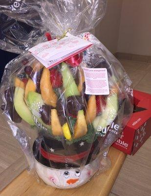 Holiday Edible Arrangement