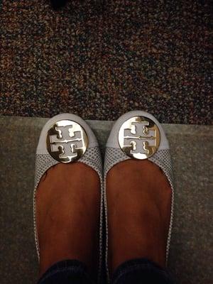 My new Serena 2 ballets flats. Fastest tory burch purchase ever.