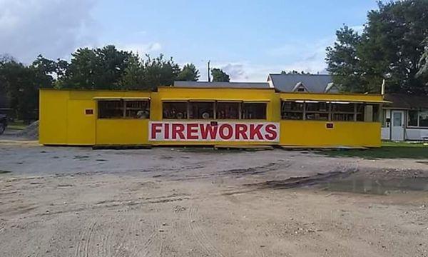 Fireworks  stand