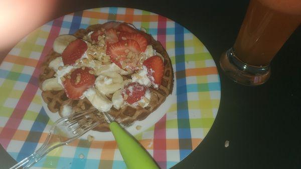 PROTEIN WAFFLES.