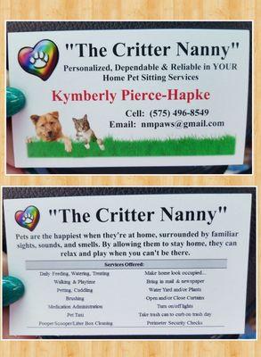 The Critter Nanny