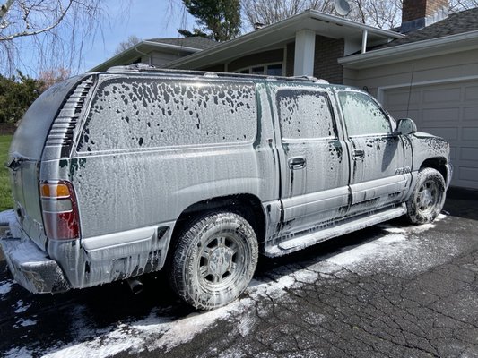 Snow foam pre wash