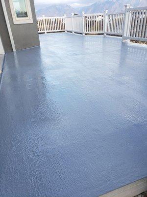 Deck coating