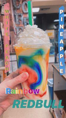 Rainbow Blended Drinks!