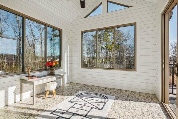 Sunroom Window Installation