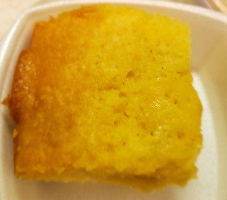 The cornbread.