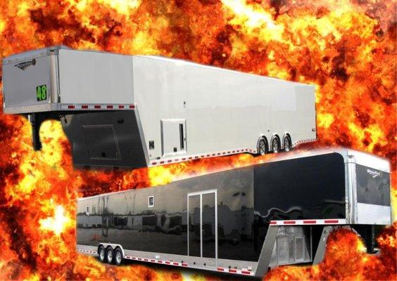 48' Gooseneck Race Trailers