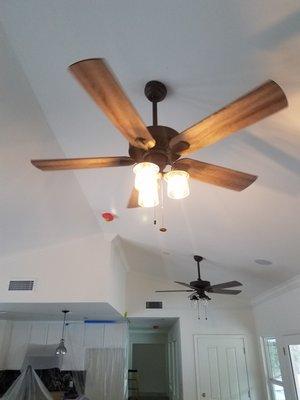 We also install Ceilfans!