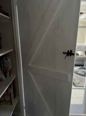 custom pantry door