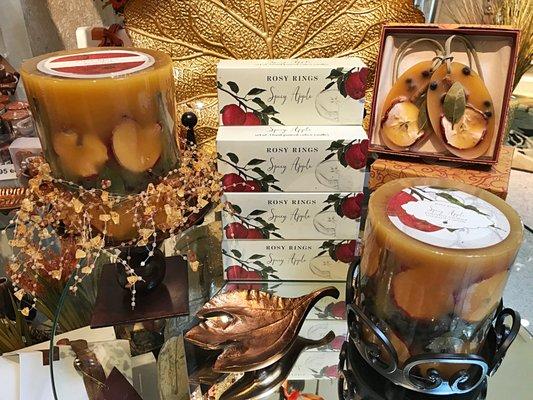 Rosy Rings candles and scents